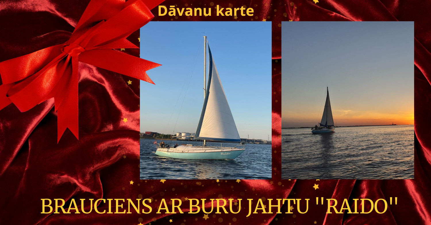 Brauciens ar buru jahtu ‘Raido’