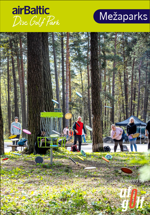 Dāvanu karte Mežaparks Disc Golf Park apmeklējumam