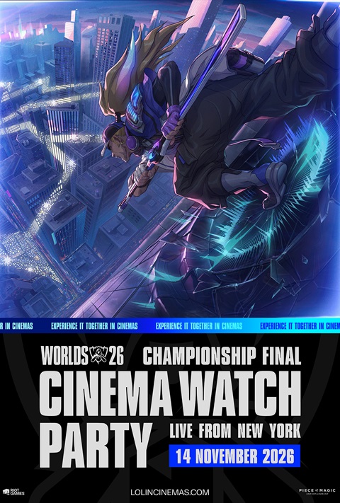 League of Legends Worlds 26 | Finals in Cinema